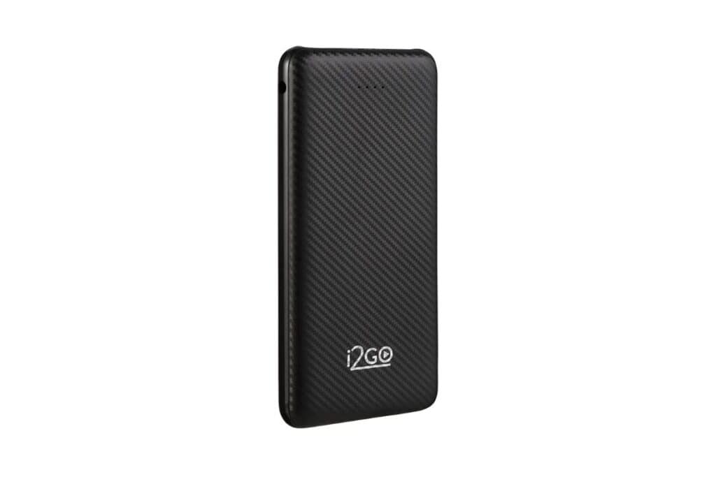 Power Bank i2GO 10000mAh com 38% OFF — carregue seu celular em qualquer lugar
